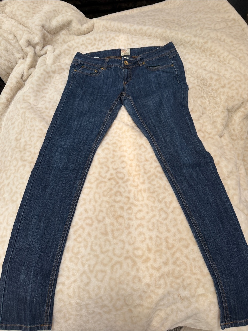 Arden B Dark Blue Skinny Jeans